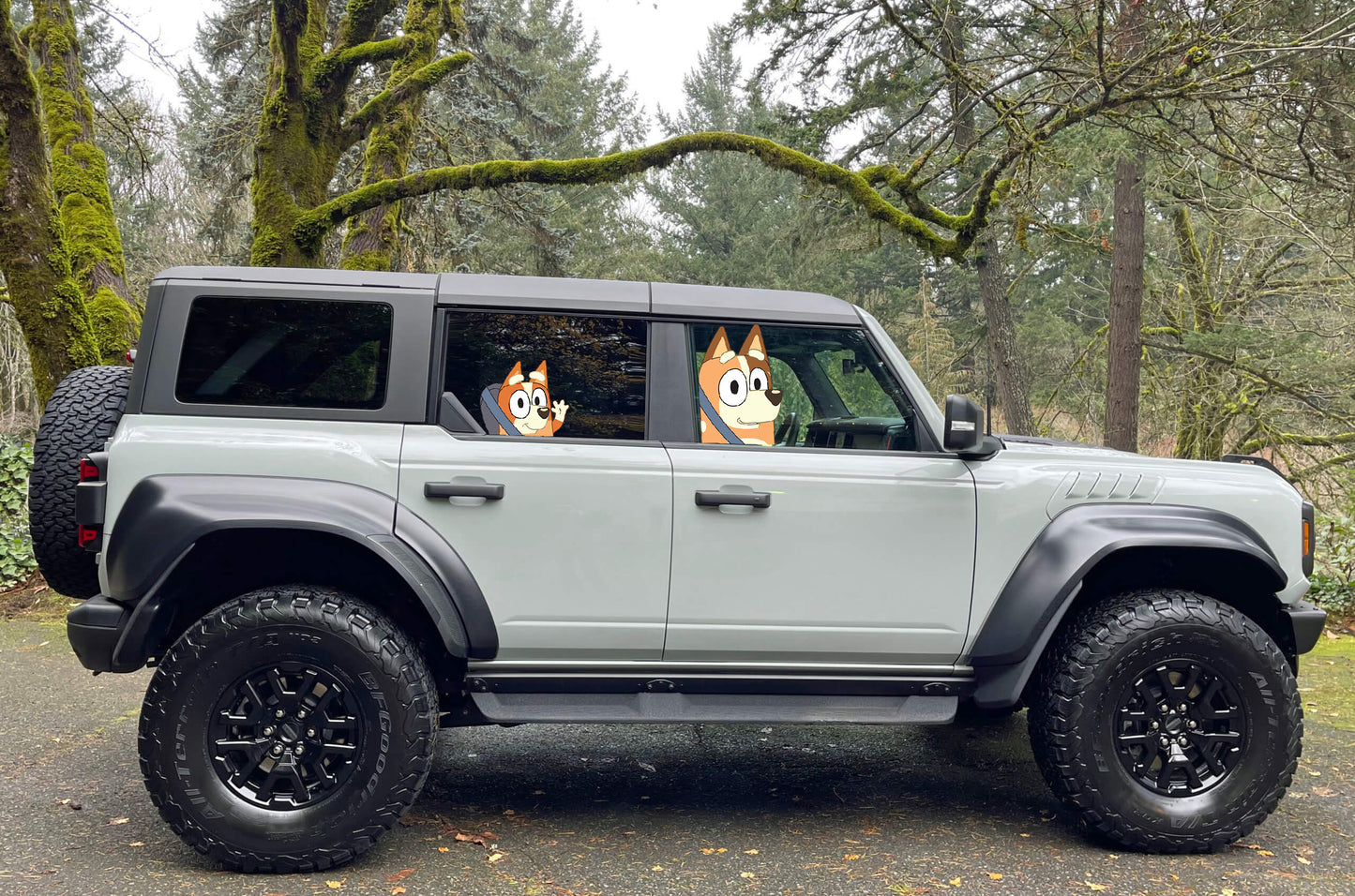 Heeler Road Trip Stickers