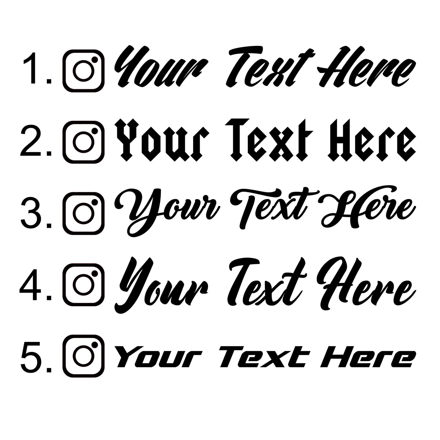 Instagram Tags 2 Pack