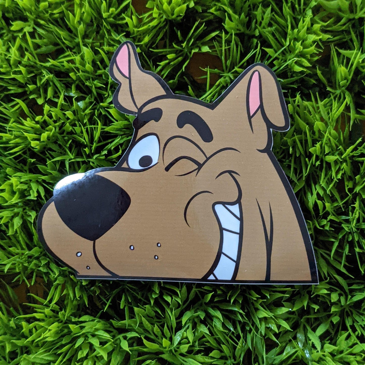 Scooby Doo Peeker Sticker