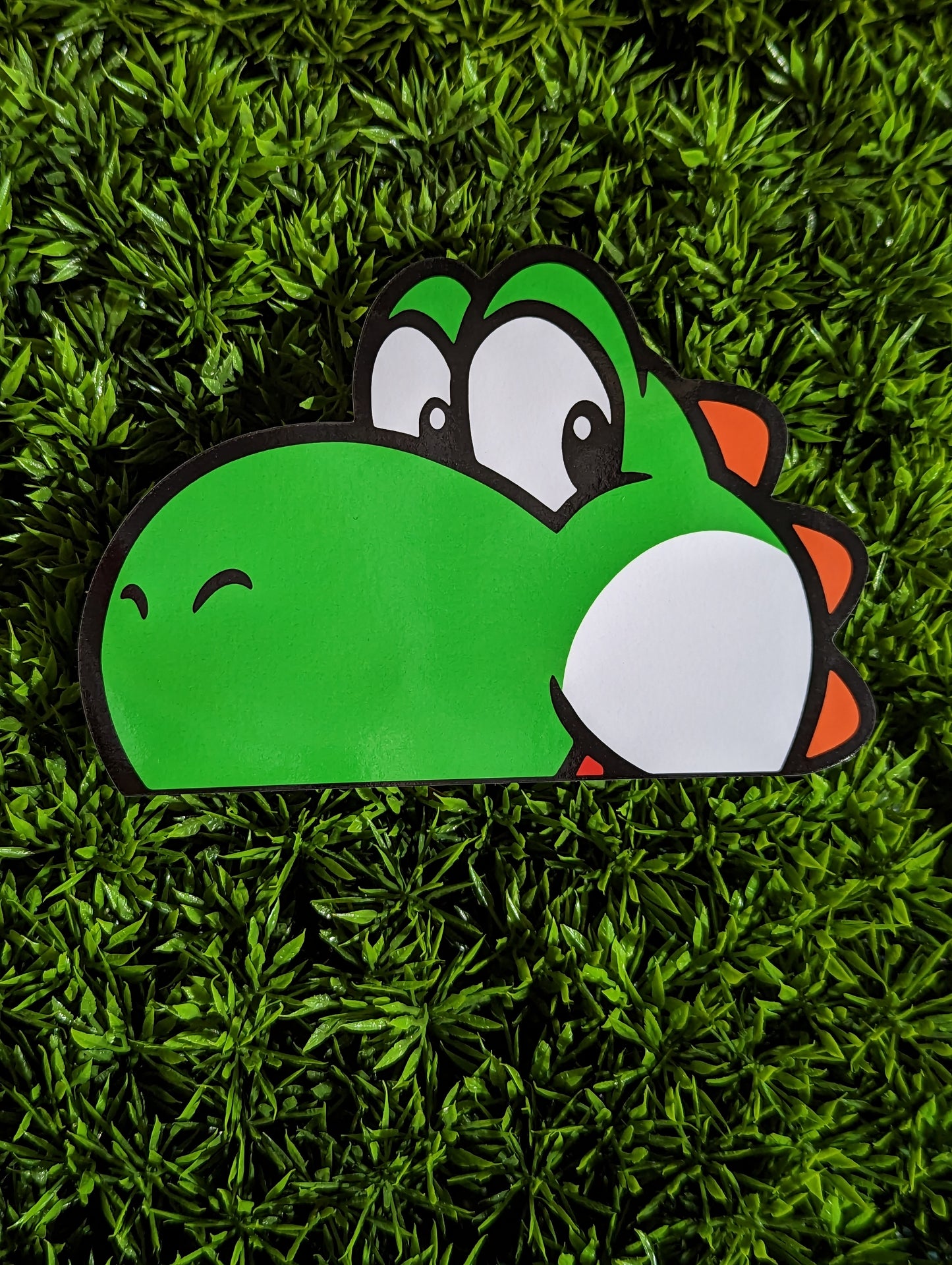Green Dino Peeker