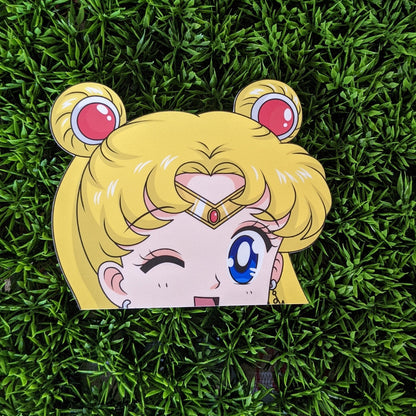 Winking Sailor Moon Peeker
