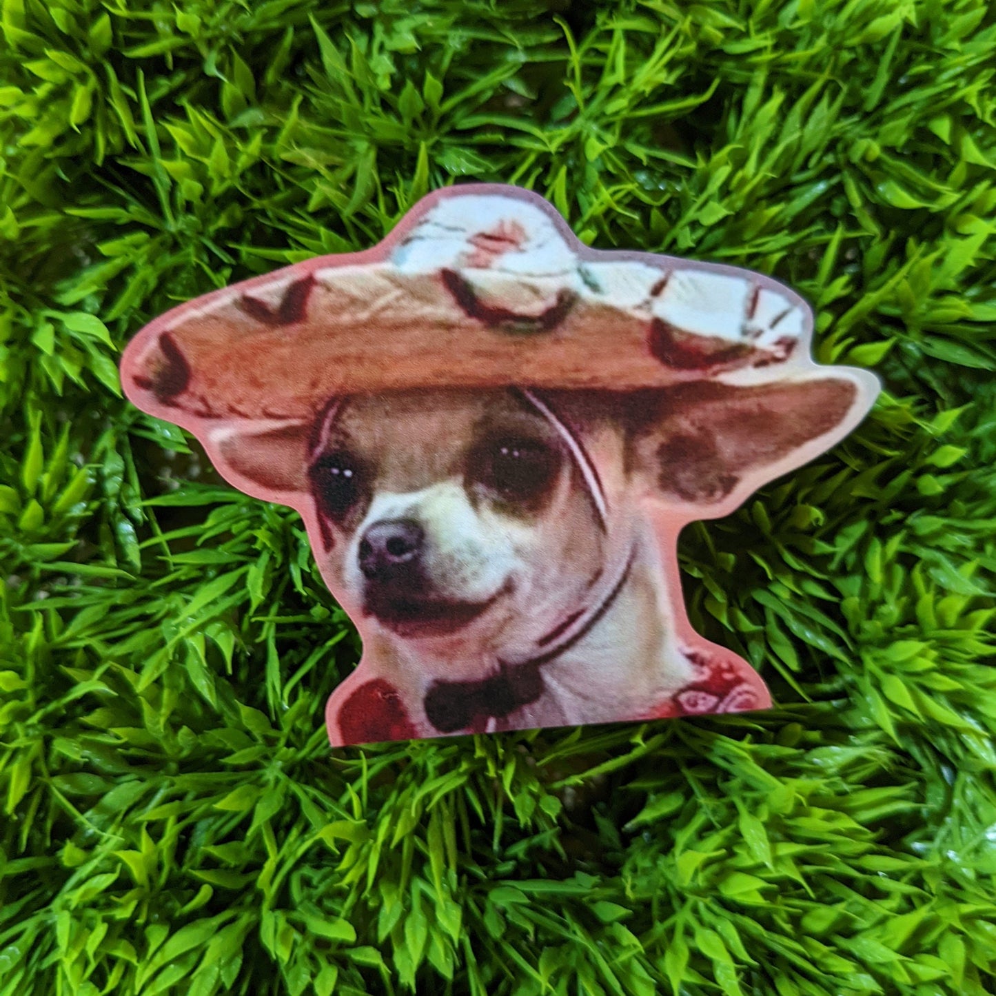 Sombrero Chihuahua Meme Sticker Decal 2 pack